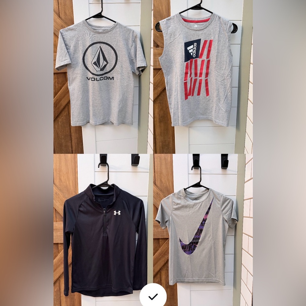 Volcom, Adidas, Under Armour and Nike T-Shirts Bundle